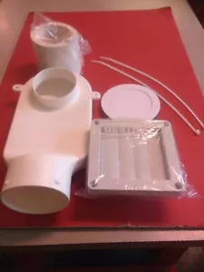 SIMPSON WESTINGHOUSE ELECTROLUX DRYER VENT KIT PART DVK006 ULX104 GENUINE - Picture 1 of 2