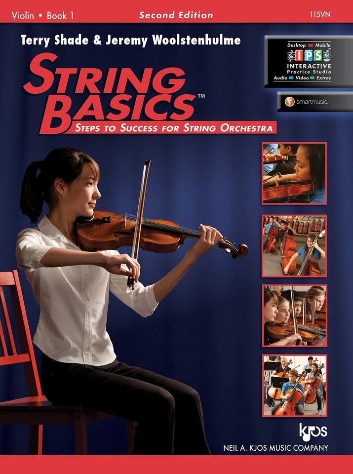 115VN - String Basics: Steps to Success for String Orchestra Violin Book 1 - Image 1 of 1