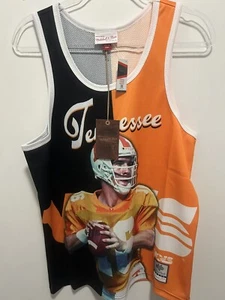 Peyton Manning Tennessee Volunteers Mitchell & Ness Sublimated Player Tank S New - Picture 1 of 5