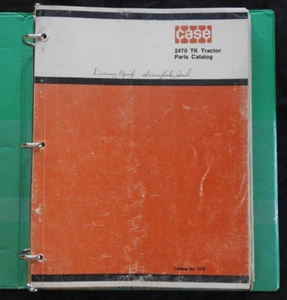 GENUINE 1972-79 CASE 2470 TRACTION KING TRACTOR PARTS MANUAL CATALOG - Picture 1 of 8