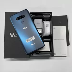 LG V40 ThinQ LM-V405EBW LM-V405UA 6GB RAM 16MP 6.4" LTE Smartphone -New Unopened - Picture 1 of 25