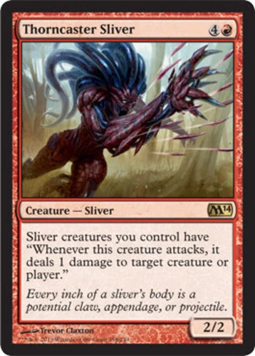 Thorncaster Sliver NM, Korean MTG Magic 2014 (M14) - Image 1 of 1