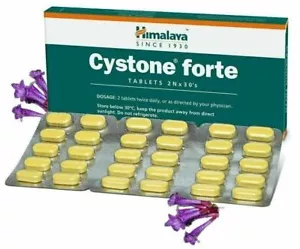 10 X Himalaya Cystone Forte Tablets - 600 Tablets (Pack of 10 X 60 Tablets) - Picture 1 of 3