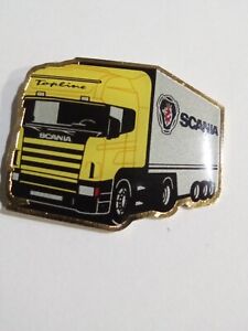 Pin's Camion Truck Scania Topline Semi-remorque