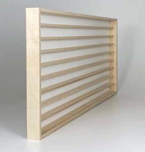 VitrinenSchmidt® 004 Vitrine Setzkasten Modelleisenbahn Spur N 115cmx55cm 9 Fach - Bild 1 von 4