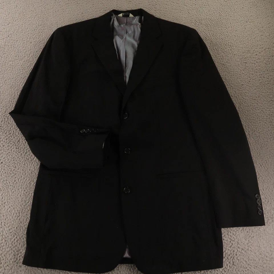 Chaqueta Hopsack M MT Blazer de Lana Negro Abrigo Deportivo Wilke-Rodríguez 42L Foto 1 de 4