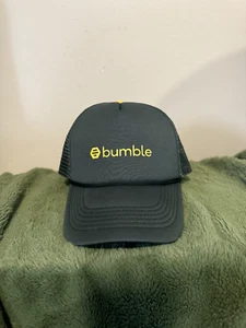 Hummelmütze Kappe Druckknopflasche grün Dating App Einheitsgröße verstellbar Trucker - Bild 1 von 3