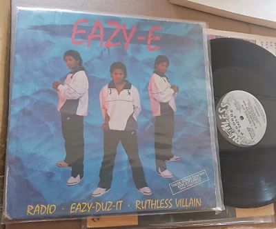 Eazy E - Eazy-Duz-It /Radio - 1988 Ruthless Records Vinyl Hip Hop Dr Dre - Image 1 of 2