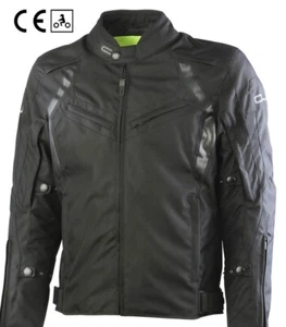 Giacca toruing OJ Attitude man nero moto Aprilia Benelli Bmw Ducati - Picture 1 of 3