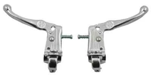Old School BMX MX style alloy Brake BMX levers Silver bmx - Picture 1 of 2