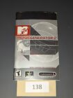 MTV Music Generator 2 PS2 Sony Playstation 2 **MANUAL ONLY**