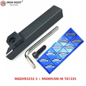 1P MGEHR3232-3 Tool Holder + 10P MGMN300-M TG1225 CNC Carbide Insert For P.M.K - Picture 1 of 5