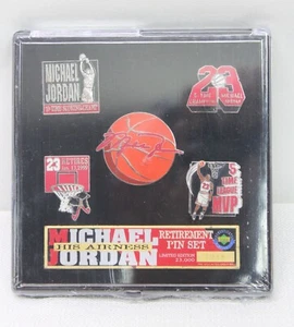 Michael Jordan Ruhestand Pin Set HIS AIRNESS Limited Edition 17986 von 23.000 - Bild 1 von 3