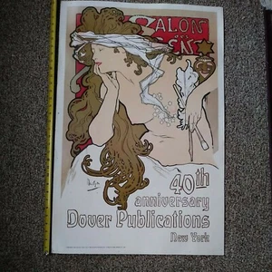 Dover publications "40th Anniversary" vintage Poster 1983 0-486'59205-7 - Picture 1 of 12