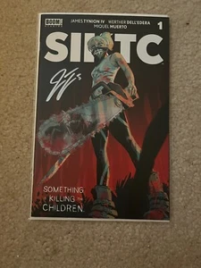 SIKTC Something is killing the children #1 (8a impresión) firmado por James Tynion Casi Nuevo - Imagen 1 de 3