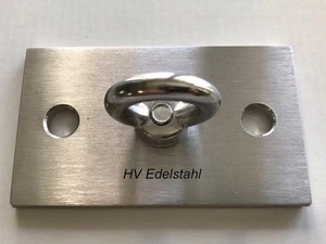 Edelstahl Deckenhalter Wandhalter Hängematte Sonnensegel Boxsack Sonnensegelmast - Bild 1 von 1