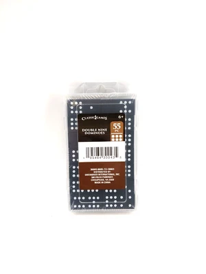 ClassicGames Dominoes - Double Six Dot - Set of 55 Dominoes - Image 1 of 3