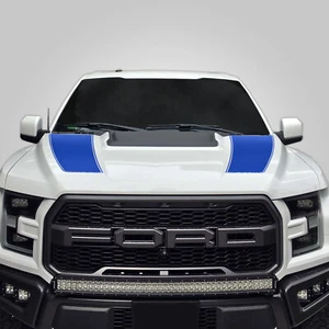 Hood Stripe kit for 2017 2018 2019 Ford Raptor F-150 Graphics Decals BLUE - Bild 1 von 3
