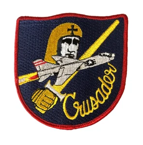 Parche de caballero Vought F-8 Crusader Jet Fighter "Crusader" - Imagen 1 de 1