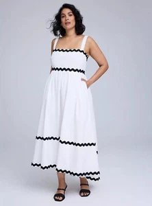 Torrid Belle Isle Maxikleid V2 Neu mit Etikett Neu 1X - Bild 1 von 10