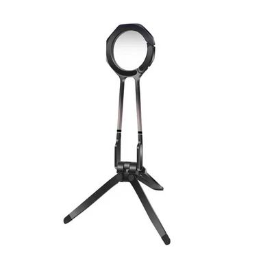 Trípode magnético para teléfono de bolsillo de aluminio mini escritorio plegable magnético de mano Foto 1 de 4