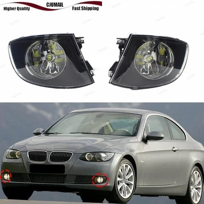 For BMW E92 E93 Coupe 325i 328i 330i 335i 335xi Front LED Fog Lights Lamps Pair - Изображение 1 из 4