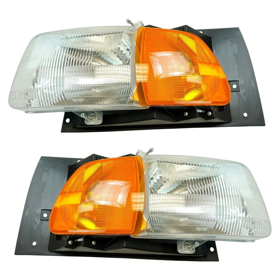 For Sterling Truck L8500 99-08 Headlights Driver & Passenger Side Replacement - Изображение 1 из 2