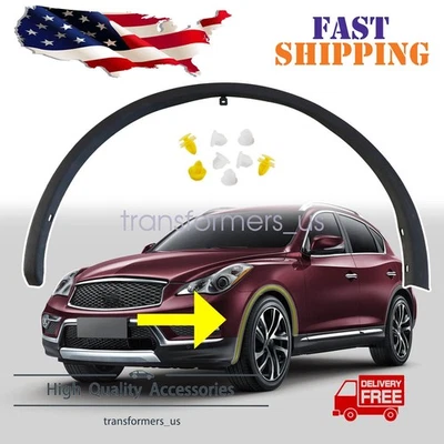 Front Left Fender Flares 638611BA0B For 2014-2017 Infiniti QX50 08-12 EX35 09-12 - Image 1 of 4