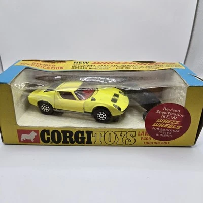 CORGI TOYS LAMBORGHINI MIURA P400 (COD. 342)  S. 1:43 - Immagine 1 di 4