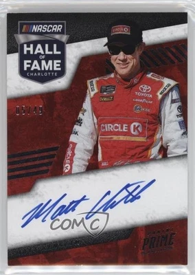 2023 Panini Prime Hall of Fame Signatures 5/49 Matt Kenseth #HFS-MKT Auto HOF - Image 1 of 3