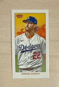 CLAYTON KERSHAW - 2024 Topps 206 (T206) [Base] - #9 - LOS ANGELES DODGERS - Picture 1 of 2