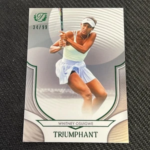 Whitney Osuigwe Base 34/99 2025 Topps Triumphant Tennis #64 - Bild 1 von 2
