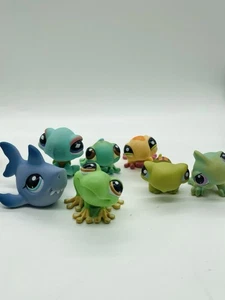 Littlest Pet Shop Reptilien, Frösche, Haie, Fische 13 Stück - Bild 1 von 2