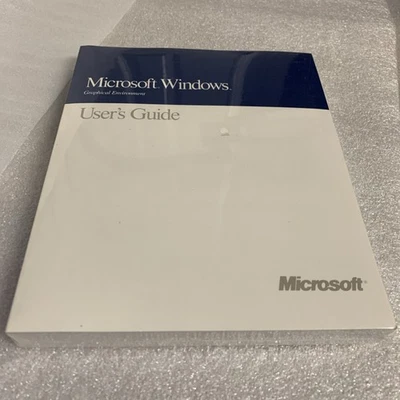 NEW SEALED Microsoft Windows Graphical Environment User Guide 0989 Part No 06851 - Image 1 of 4