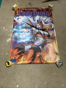 Lady Death chaos comics Poster 24”x36” 1993 Original - Picture 1 of 9