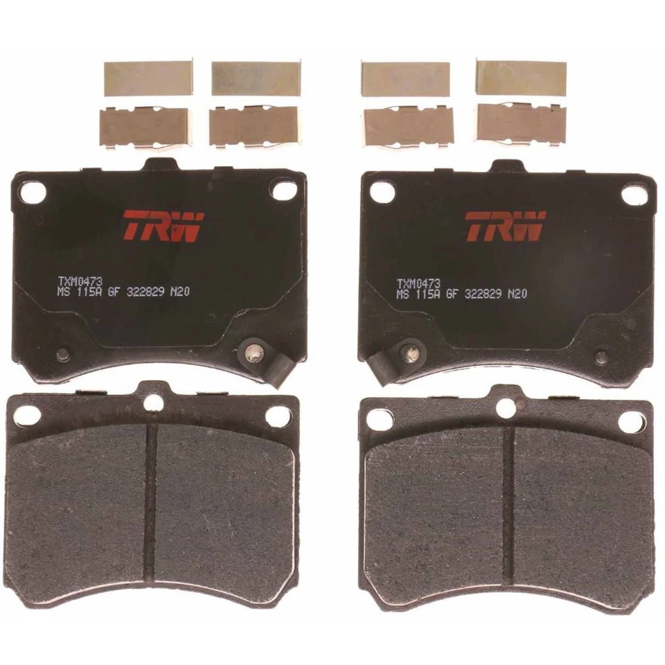 Juego de pastillas de freno delanteras TXM0473 TRW de 2 ruedas para Ford Escort Mercury Tracer MX-3 Foto 1 de 1