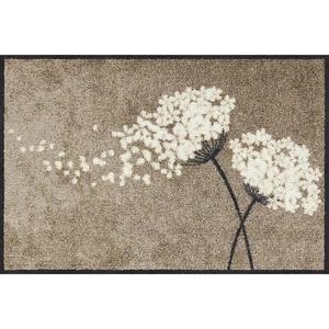 Salonloewe Fußmatte Wishfull Blossom taupe 50 x 75 cm - Bild 1 von 9