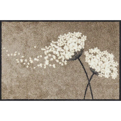 Salonloewe Fußmatte Wishfull Blossom taupe 50 x 75 cm - Bild 1 von 4