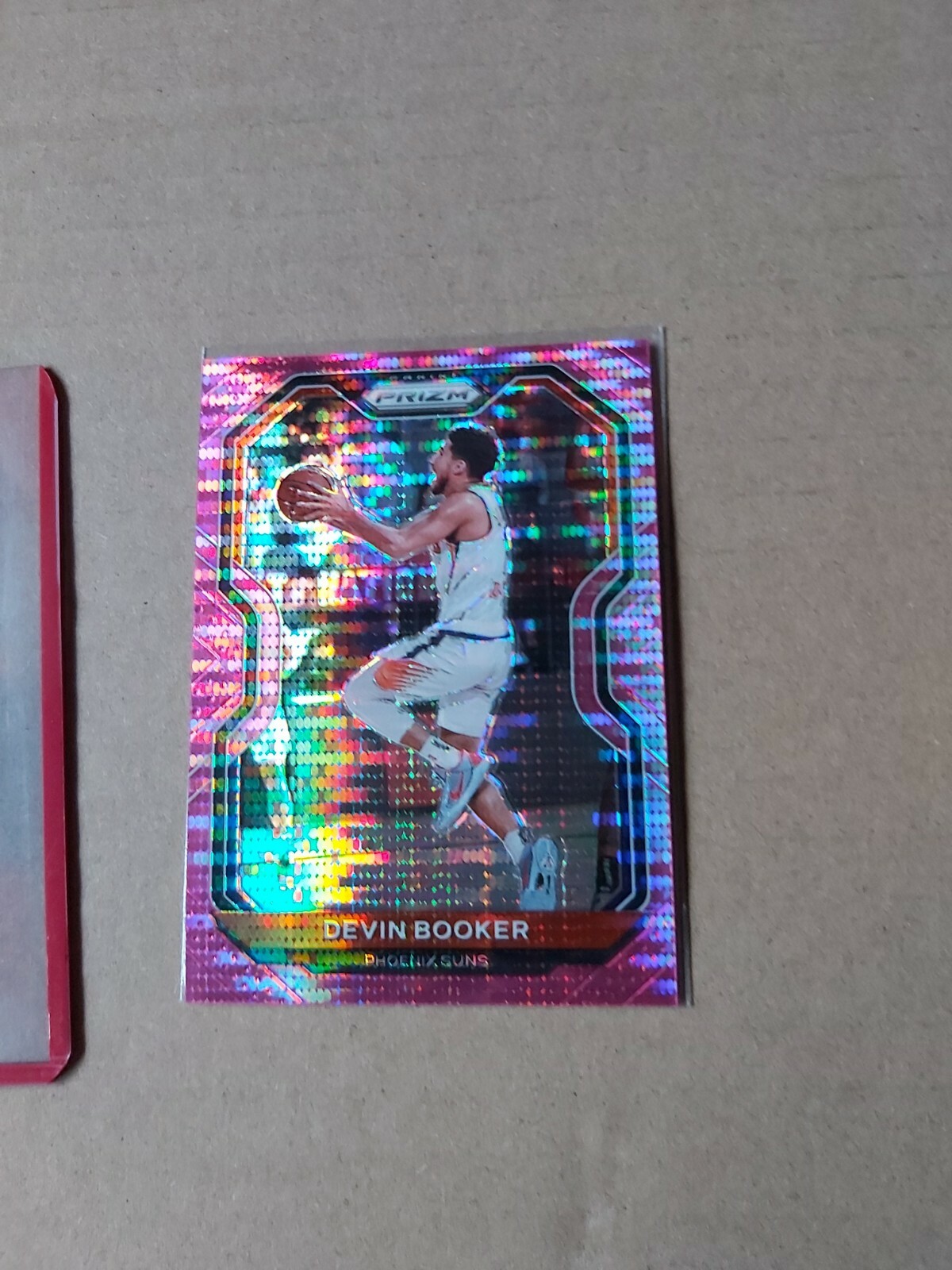 2020-21 Prizm pink pulsar Devin Booker 3/42 Pink pulsar prizm phoenix suns 