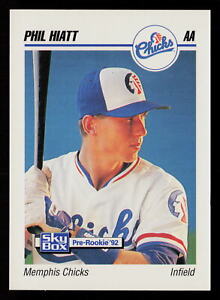 1992 SkyBox AA Phil Hiatt #183 Memphis Chicks Baseball Card