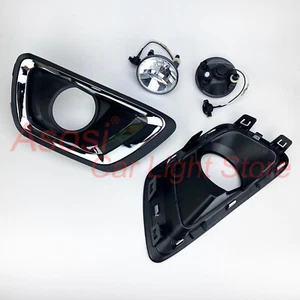 Luces antiniebla de parachoques + bisel para Chevrolet Colorado 2015-2020 lado izquierdo + derecho - Imagen 1 de 10