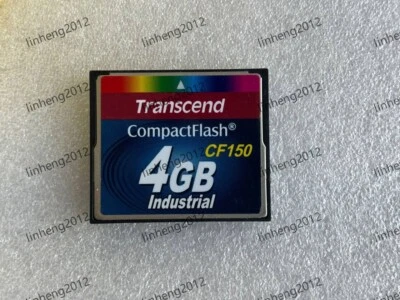 Transcend CompactFlash  4GB Industrial CF Card  CF150 - Image 1 of 2