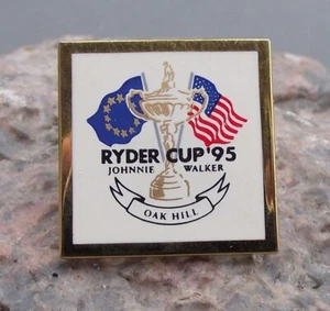 1995 Ryder Cup Johnnie Walker Oak Hill Golf Torneo UE VS USA Spilla Distintivo - Foto 1 di 6