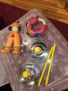 Musical Toy Instrument MyBToys Battat Bee Rattle Bug Ant Bells Caterpillar More - Picture 1 of 6