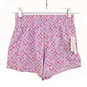 Pantalones Cortos ABOUND Pull On XXS Cintura Ajustada Algodón Orgánico Púrpura Nuevos con Etiquetas B11 - Imagen 1 de 6