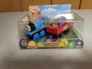 Thomas Wooden Railway Happy Easter Thomas & Jellybean Train Car New in Box - Picture 1 of 5