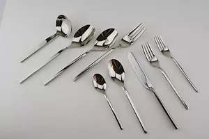Villeroy & Boch NEW WAVE 18/10 Edelstahl glänzend Besteck nach Wahl - Bild 1 von 11