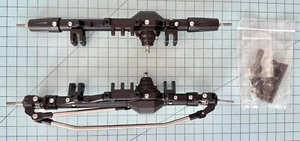 Integy Front + Rear Axle Conversion Kit for Axial 1/10 Wraith 2.2 Rock Racer - Picture 1 of 5