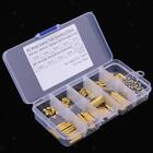 270pc M2 Brass Spacer Board Nut Screw Set for DIY Electronics Projects
