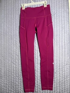 Lululemon burgunderfarbene Damen-Leggings Größe 4 - Bild 1 von 18